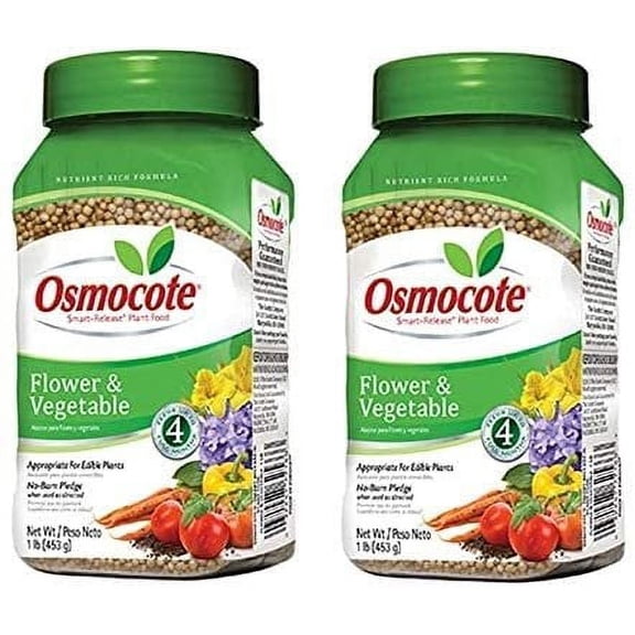 Osmocote Smart-Release Plant Food Flower & Vegetable Granules - Outdoor Use - 1 LB2-Pack
