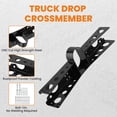thumbnail image 5 of Maxpeedingrods Trailing Arm Cross Member Anti Squat Brackets Rear for Chevy C10 GMC C15 1967-72, 5 of 6