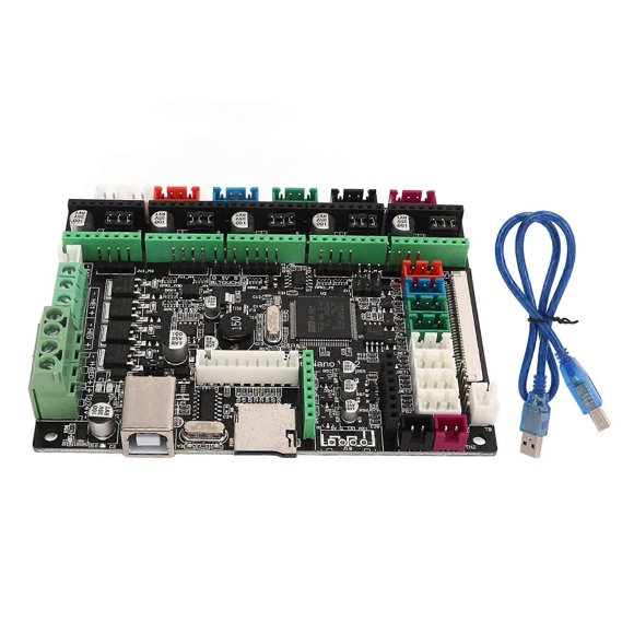 Kit de carte de contrôle d'imprimante 3D, mini contrôleur de carte mère intégré portable, pièces de carte mère séparées