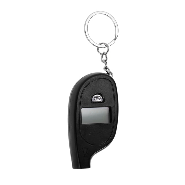 Medidor de presión de neumáticos digital Unique Bargains 0-140 psi, medidores de presión de aire regulares para neumáticos, batería 1 pc