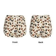 thumbnail image 3 of Daiia Roosters and Chickens Pattern Women's 2 in 1 Running Shorts - Lightweight Athletic Workout Gym Yoga Shorts Liner with Phone Pockets-X-Large, 3 of 7