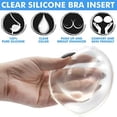 thumbnail image 2 of Transparent Silicone Breast Form Lightweight Contoured Devise Quick Shape Recovery Perfect For Active Lifestyles, 2 of 8