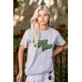 thumbnail image 3 of Vegan Vibes Vegetarian Lifestyle Plus Size Crewneck Graphic Tee Shirt Brisco Brands 5X, 3 of 5