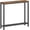 Rustic Brown + Black2, variant on YATINEY Narrow Console Table, 2-Tier Small Sofa Table, 29.5" Thin Entryway Behind Couch Table with Shelves,  Hallway Table, for Living Room, Foyer, Black CT03BB