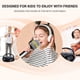 thumbnail image 3 of SingingWood NP030AB-GK Sistema de Karaoke Portátil, Boombox con Bluetooth, Radio AM/FM, Conector para Auriculares, Compatible con CA o Batería - Negro, 3 of 7