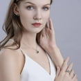 thumbnail image 4 of 14K Gold Heart Necklace for Women, Moissanite Heart Pendant, Exquisite Jewelry Gift for Mother, Wife, Girlfriend, Symbol of Unending Love, 4 of 4