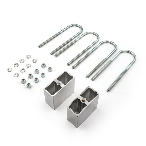 Speedmaster PCE170.1007 4" Lift And Lowering Kit Aluminum Block With U-Bolts And Hardware