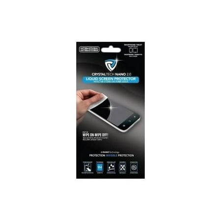 crystaltech nano 2.0 liquid screen protector for smartphones and tablets -