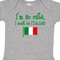 thumbnail image 4 of Inktastic So Cute Italian Boys or Girls Baby Bodysuit, 4 of 5