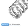 thumbnail image 4 of Unique Bargains Compression Spring, 5 Pack 304 Stainless Steel, 6mm OD, 1mm Wire, 10mm Length, 4 of 6