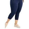 thumbnail image 3 of Ideology Womens Plus Stretch High Rise Leggings, 3 of 3