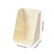 thumbnail image 3 of Contenedor para bolígrafos con tapón inclinado | Organizador de escritorio para oficina y residencia universitaria | Estante de almacenamiento de plástico con compartimentos | Beige o transparente, 3 of 6