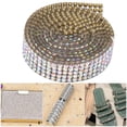 thumbnail image 1 of Rhinestone Trim, Rhinestone Chain 5 Rows 1m Rhinestone Trim Ribbon Hot Fix Crystal Chain Trim Crystal Chain Trim Garment Accessories Decoration, 1 of 7