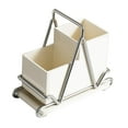 thumbnail image 3 of Soporte para palillos de cocina, escurridor de cubiertos, estante versátil, contenedor de almacenamiento, soporte para cucharas, palillos de acero Encimera, 3 of 8