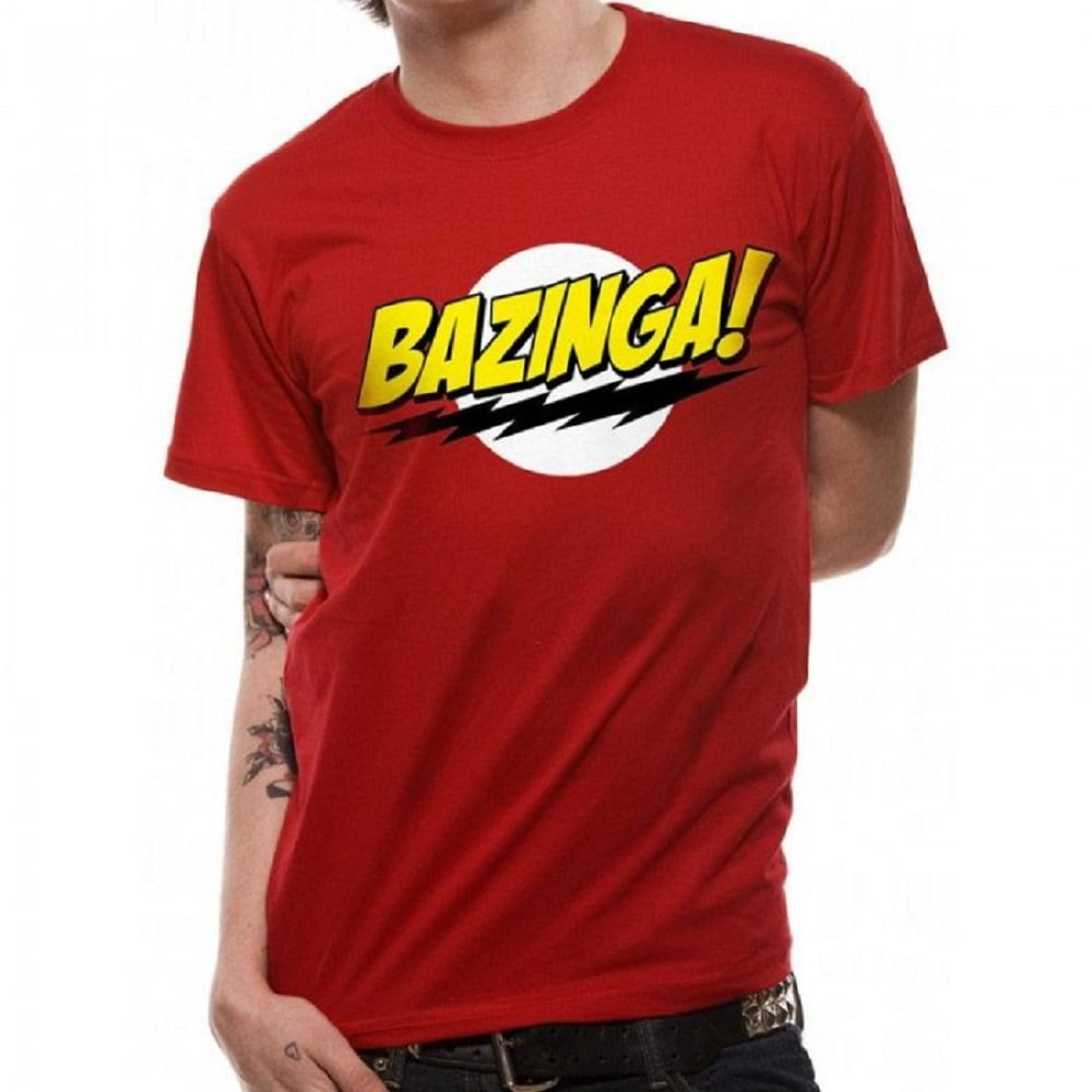 The Big Bang Theory Unisex Adults Bazinga T-Shirt | Walmart Canada