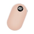 thumbnail image 1 of Chauffe-mains Power Bank Appareil de Chauffage Rechargeable Taille Compacte Gain de Place Accessoires Multifonctionnels Extérieurs Fournitures d'Hiver Rose, 1 of 7