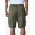 thumbnail image 2 of Boulder Creek By Kingsize Men's Big & Tall  Renegade 9" Full Elastic Waist Cargo Shorts, 2 of 5