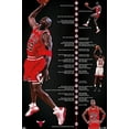 thumbnail image 1 of Michael Jordan - Timeline Wall Poster, 22.375" x 34" Framed, 1 of 4