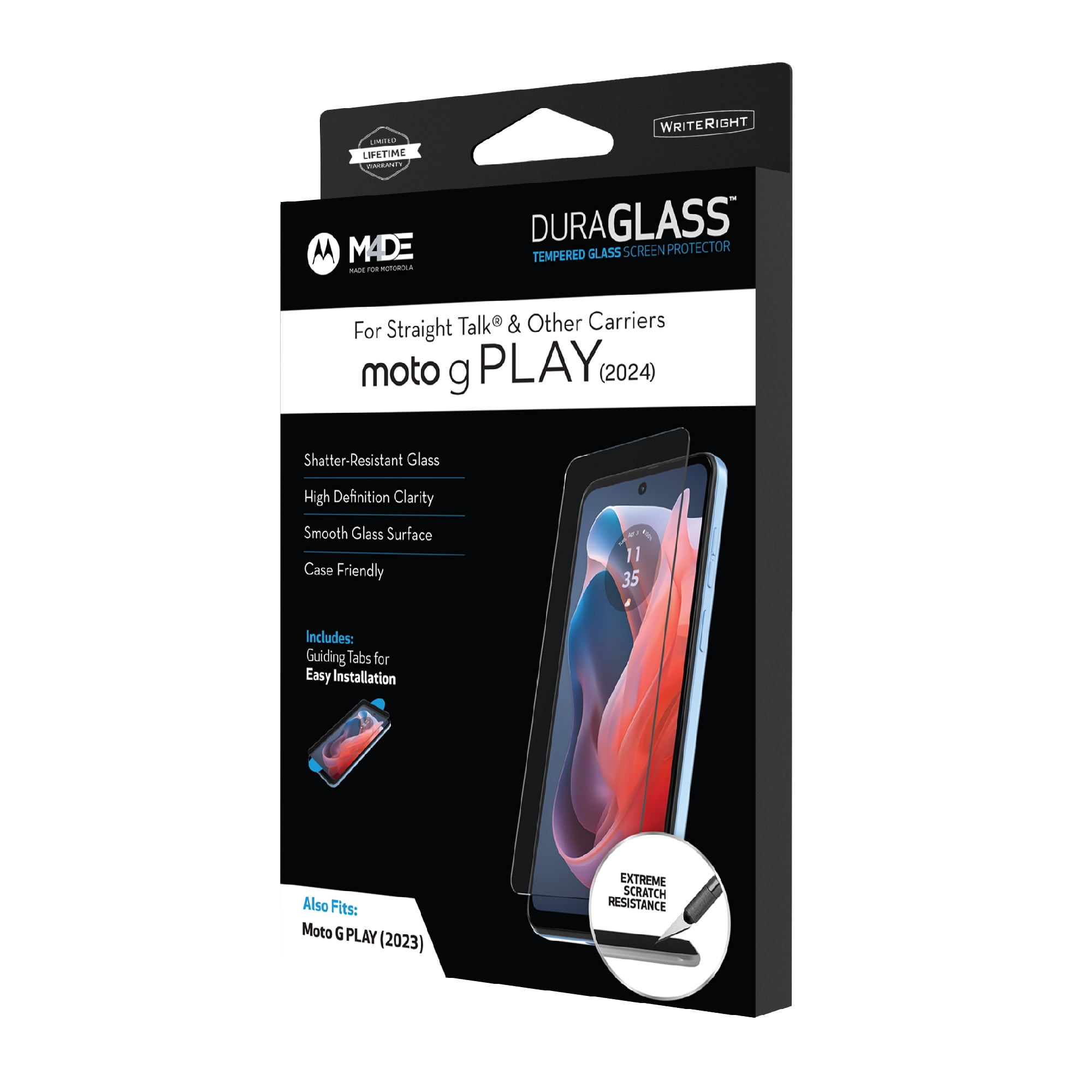 DuraGlass Tempered Glass Screen Protector for Botswana Ubuy