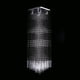 thumbnail image 3 of Candil de Cristal Cortado Gamalux Williams Krystal Flecha de 5 Luces, 3 of 5