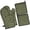 White-3, variant on Leopard Print Oven Mitts and Pot Holders Set Of 4, Heat Resistant Kitchen Gloves with Non-Slip Grip, Hanging Loop, Soft Cotton Lining for Baking, Cooking, Grilling, Barbecue