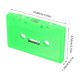 thumbnail image 2 of unbranded 2Ud Caja De Almacenamiento Para Cintas Cassette Vacías Color Verde Con Retro Para Casa, 2 of 6