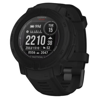Garmin　instict tide black Garmin Instinct 3 45 mm Solar GPS Smartwatch Black with