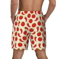 thumbnail image 4 of Goofa Tomatoes And Chili Printed Men's Swim Trunks Board Shorts Quick Dry Mens Swimming Trunks with Compression Liner,Breathable Fit Hawaii Beach Shorts-X-Large, 4 of 9