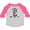Heather and Hot Pink, variant on Inktastic Letter E Monogram Tribal Arrow Girls Toddler T-Shirt