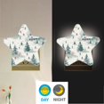 thumbnail image 4 of Star Night Light Auto On/Off Plug-in Wall Light with Light Sensor Warm White LED for Home Party Vintage Christmas Winter Scene, 4 of 6
