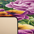 thumbnail image 3 of CURLYOOT Colorful Flower Summer Spring Floral Runner Rug 2'x6' Washable Kitchen Runner Rug Indoor Non Slip Laundry Rugs Floor Carpet for Hallway Kitchen Entryway Bedroom Living Room, 3 of 9