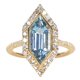 thumbnail image 1 of Anillo de circonita cúbica para mujer, accesorios de joyería de boda de compromiso, regalo para mujeres y niñas, 1 of 5