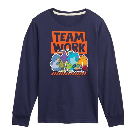 Monsters Inc. - Teamwork - Toddler & Youth Long Sleeve Graphic T-Shirt