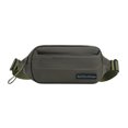 thumbnail image 2 of Inteprter Riñonera Dido, impermeable para exteriores, con bolsillos con cremallera, bandolera, bolsa de teléfono de viaje deportiva Almacenamiento y organización del hogar ejercito verde, 2 of 6