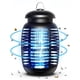 thumbnail image 1 of Lámpara UV antimosquitos de 4800 V, trampa eléctrica para moscas e insectos de 15 W, repelente eficaz de insectos con una cobertura de 80 m² para uso en interiores y exteriores., 1 of 5