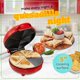 thumbnail image 2 of Quesadilla Maker Nostalgia Taco Tuesday, 6 cuñas, color rojo, 2 of 6