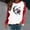 #06 Red, variant on HOOJT Halloween Sweatshirts for Women Oversized Loose Long Sleeve Shirts Fall Round-Neck Blouses Cute Funny Printed Sweaters Crewneck Pullover Top Halloween Costumes