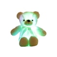 thumbnail image 1 of El Cambio de Color de las Luces de Vacaciones Llevó la Figura Del Oso con el Arco de la Luz de la Cinta para las Noches Acogedoras, Material de Peluche Suave, Regalo Seguro para Niños, 1 of 6
