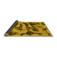thumbnail image 2 of Ahgly Company Indoor Rectangle Abstract Yellow Modern Area Rugs, 6' x 9', 2 of 4
