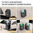 thumbnail image 5 of For Mercedes Benz W203 Leather Car Cup Holder Car Seat Back Organizer Box Used for Organizing Vehicle Water Cup Clip Storage Rack, 5 of 11