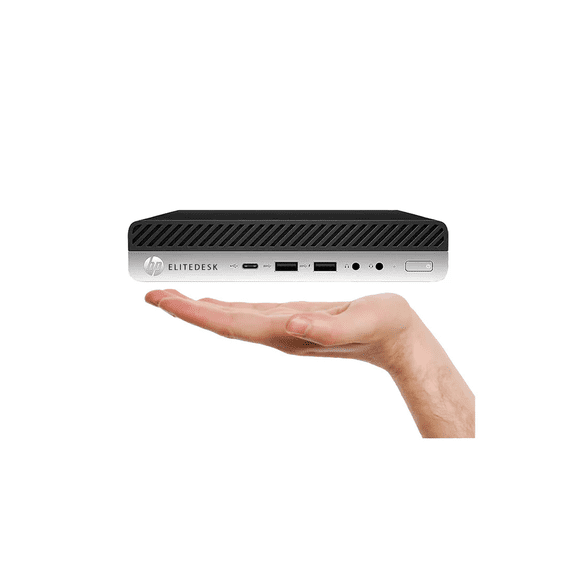 Restored HP EliteDesk 800 G4 Tiny Micro PC | Intel Core i5-8500T | 8GB RAM | 256GB SSD | Windows 11 Pro | Wi-Fi+ BT | Micro Desktop Computer