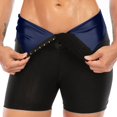 thumbnail image 3 of Women's Sauna Leggings Compression High Waist Yoga Pants Thermo Neoprene Sweat Capris, 3 of 8