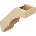 thumbnail image 5 of Ekena Millwork 5"W x 12"D x 12"H Balboa Rough Cedar Woodgrain TimberThane Knee Brace, Primed, 5 of 6