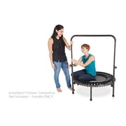 JumpSport 350f Indoor 39-Inch Trampoline and Handle Bar Accessory