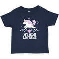 thumbnail image 3 of Inktastic My Mimi Loves Me Unicorn Girls Baby T-Shirt, 3 of 5