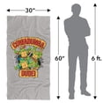 thumbnail image 6 of TMNT Beach Towel, 30"x60", Cowabunga Dude Beach Towel, 6 of 6