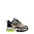 thumbnail image 4 of Jurassic World Toddler Boys License Light Up Athletic Sneaker, Sizes 8-13, 4 of 6