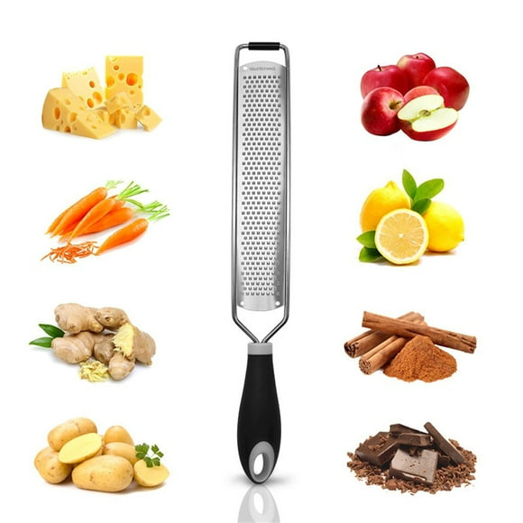 ZZwxWA Online Shopping Long Grater Cheese Lemon Zester Carrot Orange Parmesan Nut Spice S/Steel