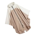 thumbnail image 4 of Poncho impermeable y transpirable para viajes al aire libre Caqui Beige, 4 of 6