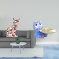 thumbnail image 2 of Figura de escritorio,Estante de estatua de gato para escritorio,oficina,decoración del hogar,Figura de oso,Bandeja para gatos Bandeja para dulces para gatos Bandeja para estatuas de, 2 of 8